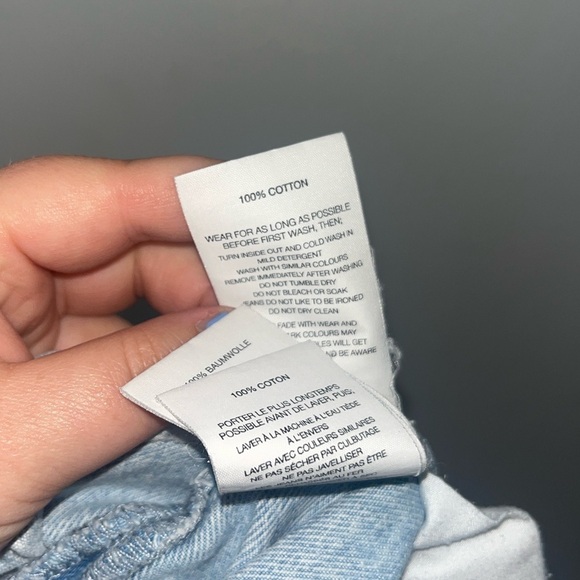 ROLLAS Dusters Short Layla Bleach in Size 26 - Picture 5 of 14